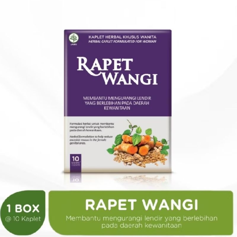 Rapet Wangi Herbal Khusus Wanita | Rapet Wangi - Obat Keputihan