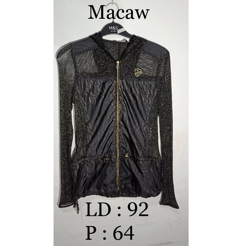 Jacket Running Macaw Wanita || JaketWanita Jaring Fashion