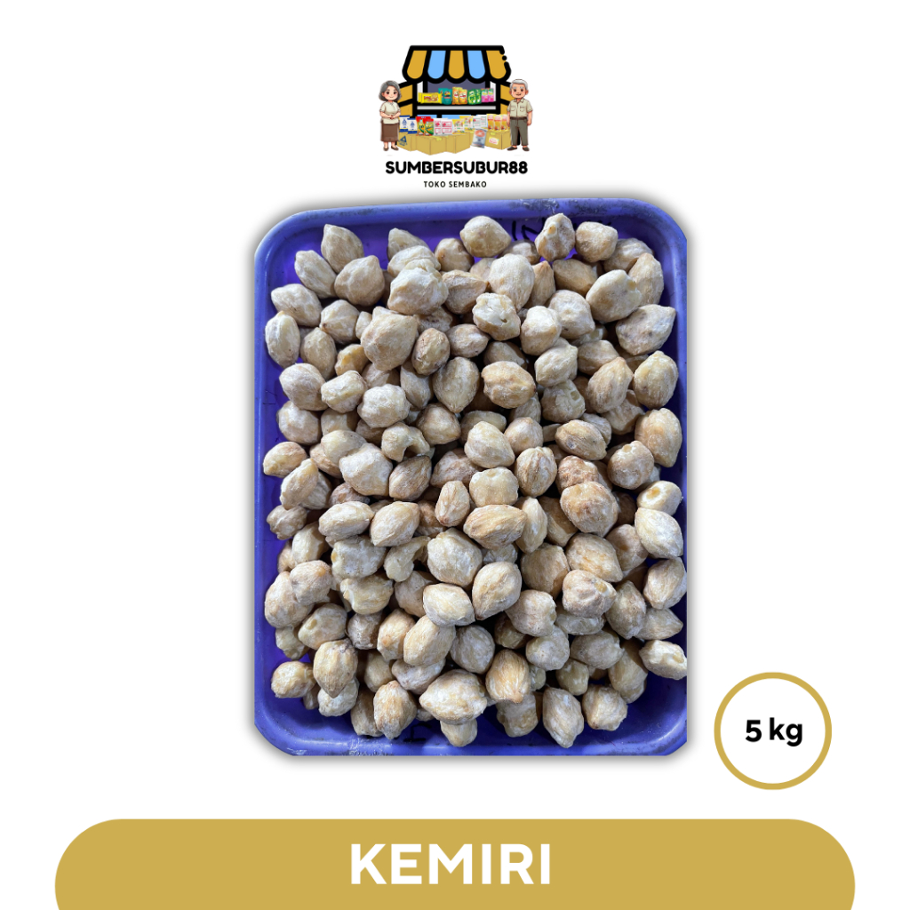 

KEMIRI 5KG - Kualitas Baik