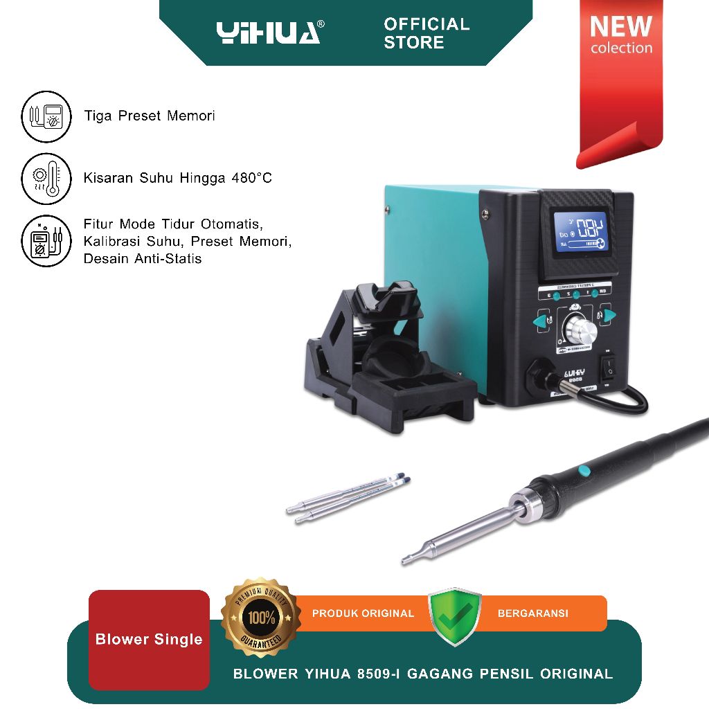 BLOWER YIHUA 8509-I GAGANG PENSIL ORIGINAL
