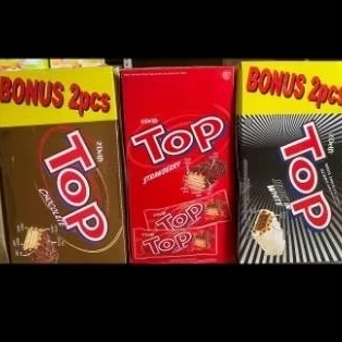 

wafer TOP 1 box isi 24pcs