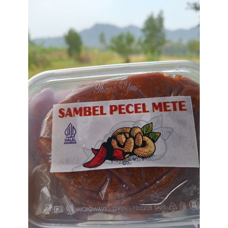 

sambal pecel mete wonogiri,sangat lezat banget 200 gram