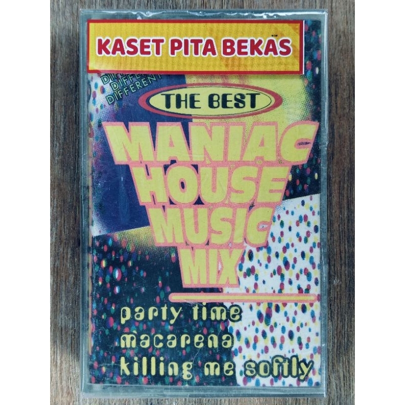 kaset pita bekas maniac house music