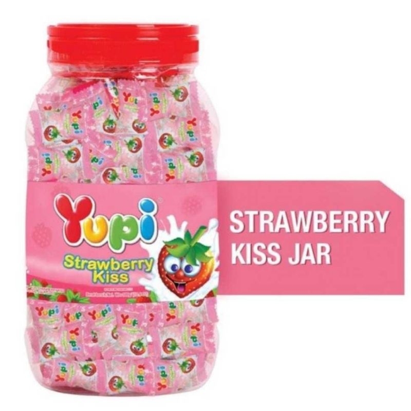 

PERMEN YUPI KISS STRAWBERRY 300GRAM