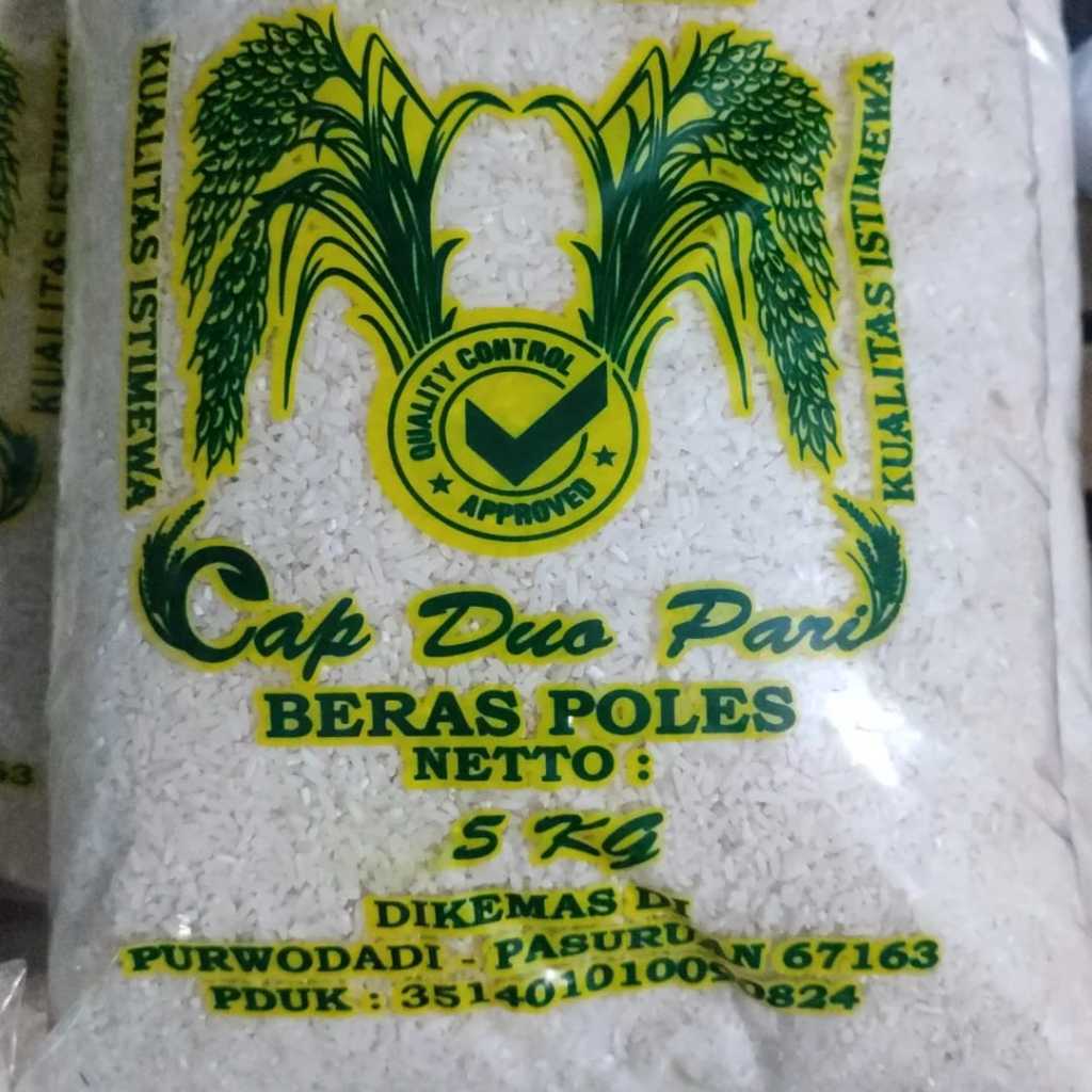 

Beras Cap Pari 3kg, 5kg dan 25 kg