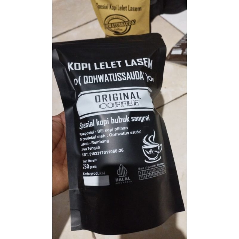 

Kopi Lelet Lasem bubuk 250 gram