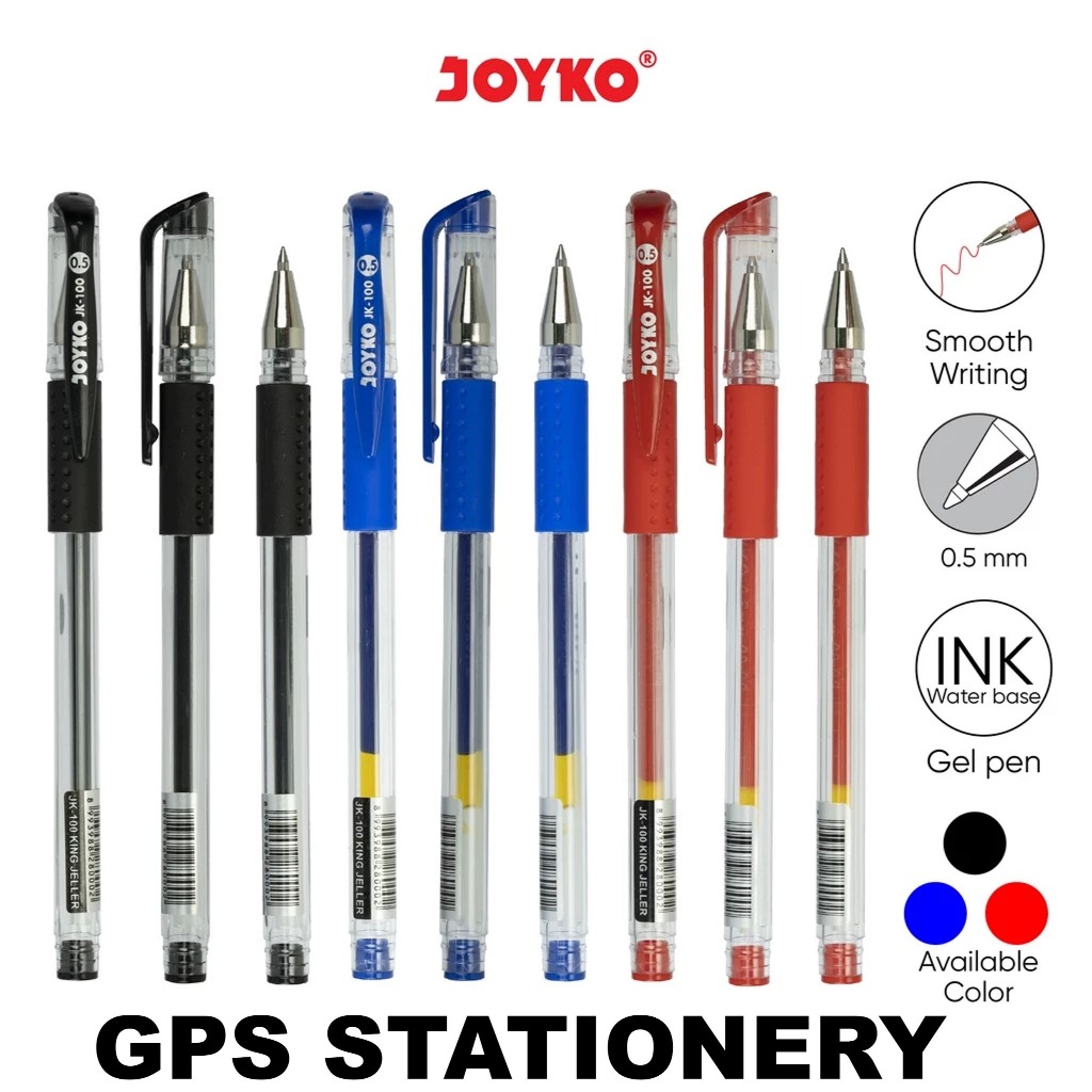 

GEL PEN Pulpen Pena Joyko JK-100 0.5 mm