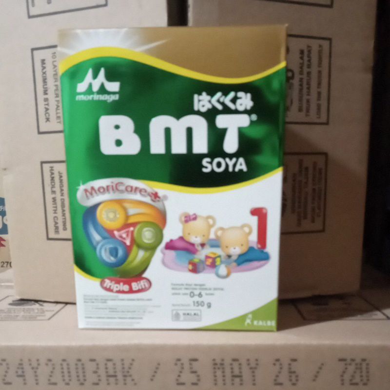 Morinaga BMT soya 0-6 bulan 150gr
