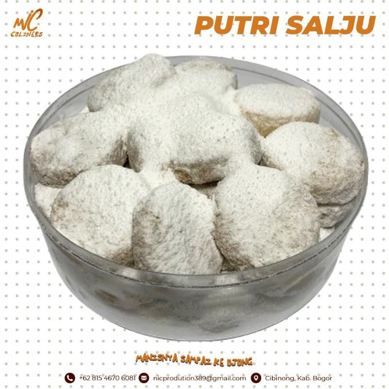 

KUE PUTRI SALJU KUE KERING LEBARAN HOME MADE