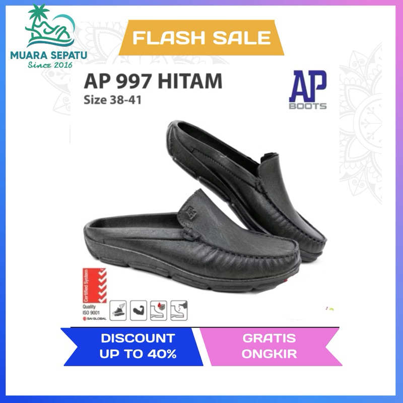Sandal Slop Pria AP 997 Sandal Pria - Sandal slide