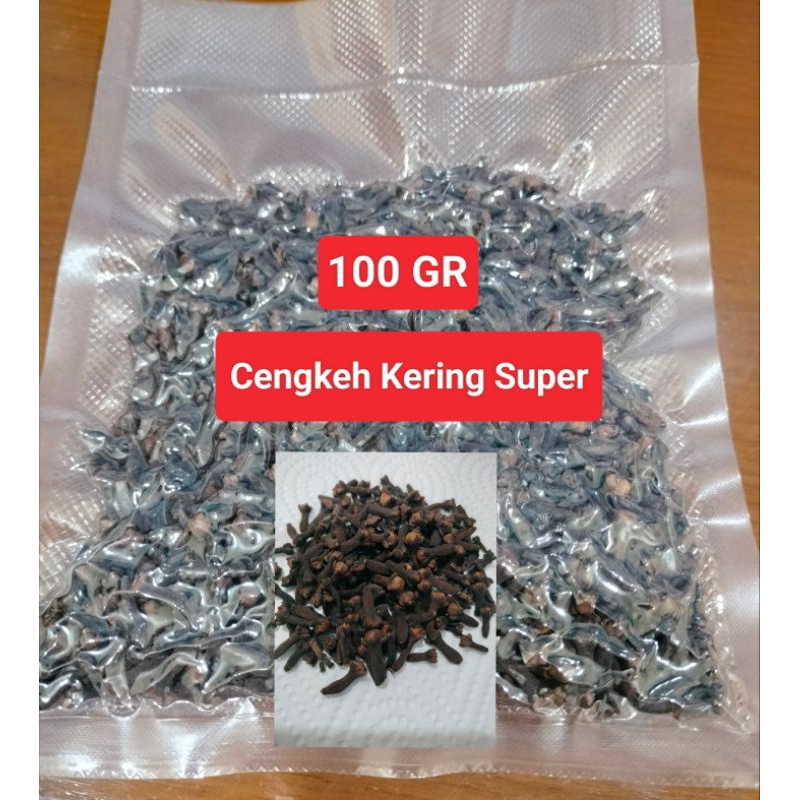 

CENGKEH KERING SUPER TANPA TANGKAI & BERSIH 100 GR