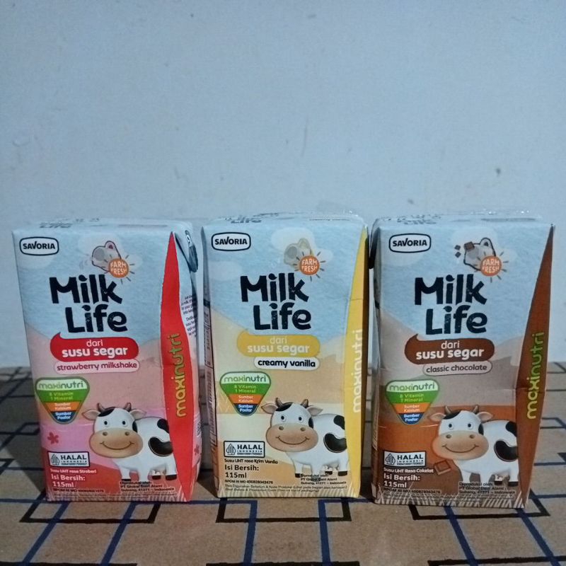 

Paket Susu Milk Life 4pcs