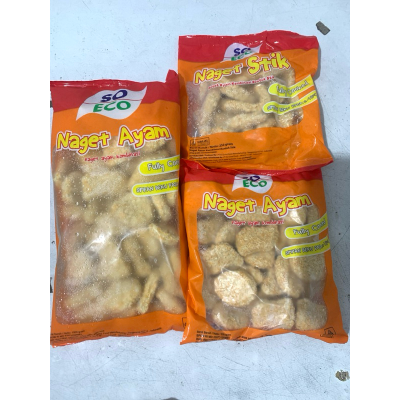 

Nugget so eco 250 gr, 500 gr & 1 kg