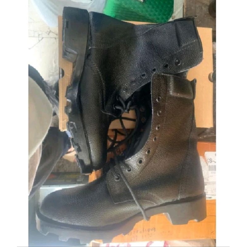 Sepatu PDL kulit Jeruk Sol Radial Terbaru