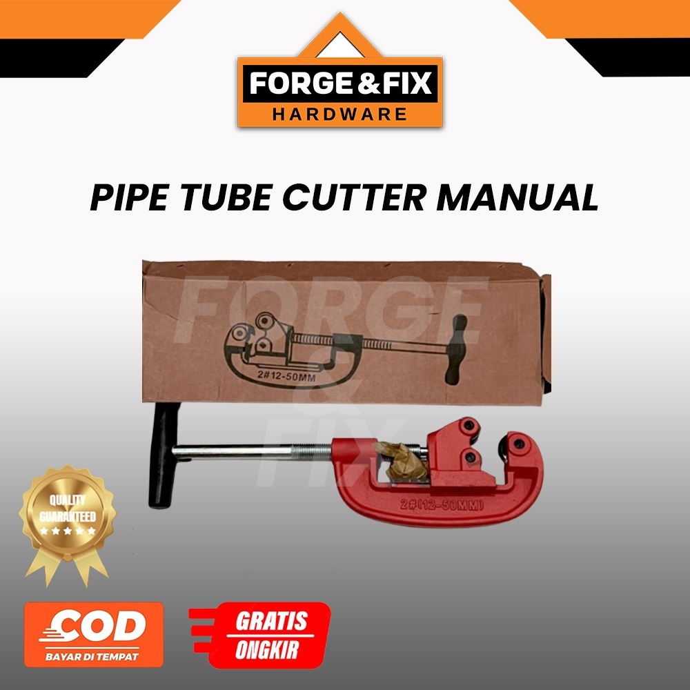 

Pipe Tube Cutter Manual Alat Potong Pemotongan Pipa Tembaga Besi 2" #2