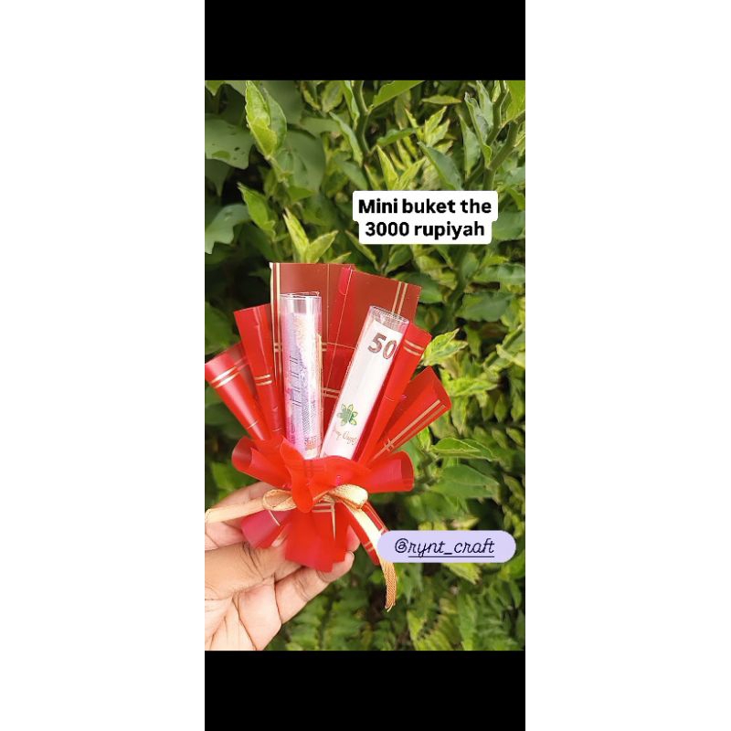 

buket uang mini angpao amplop thr