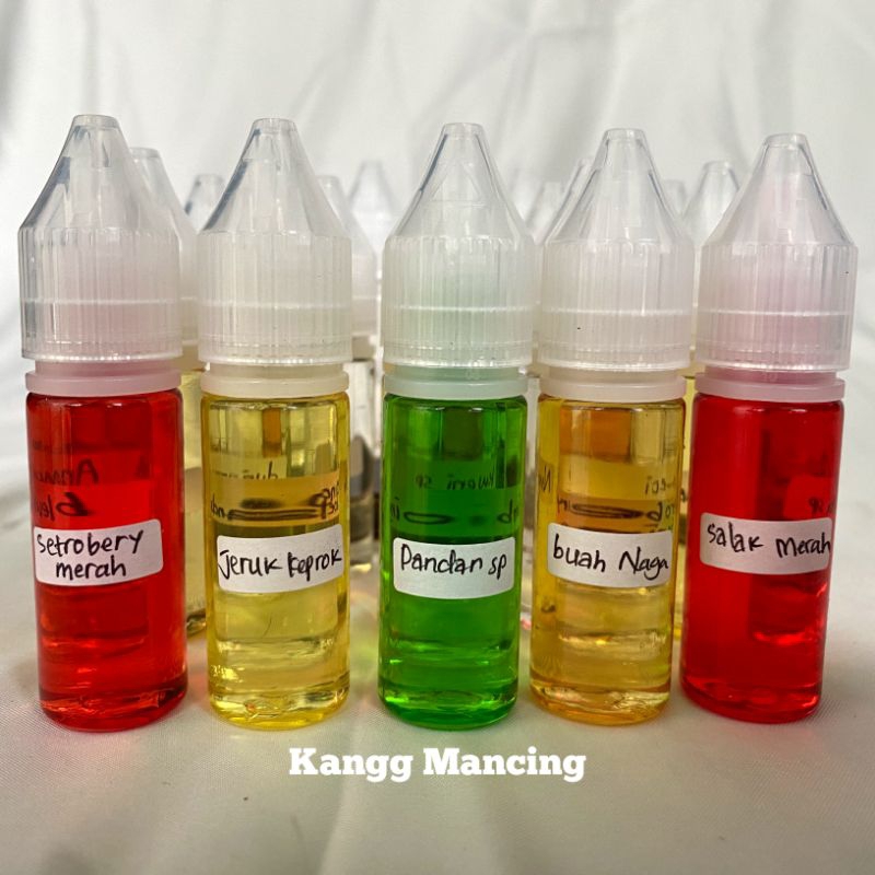 Essen Biang Murni Buah Buahan Hanyiran Amisan Atsiri  Ukuran 15ml Aroma Lengkap Tajam dan Tahan lama