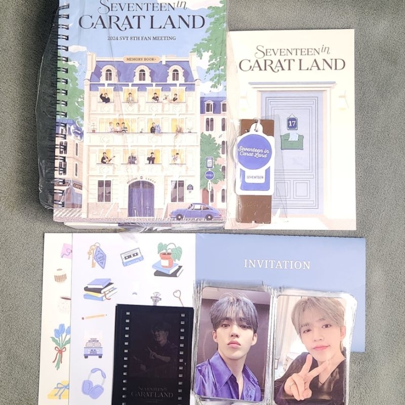 [SHARING] SEVENTEEN - 2024 8TH Fan Meeting [ SVT in CARAT LAND ] MEMORY BOOK+ Caratland / Photobook 