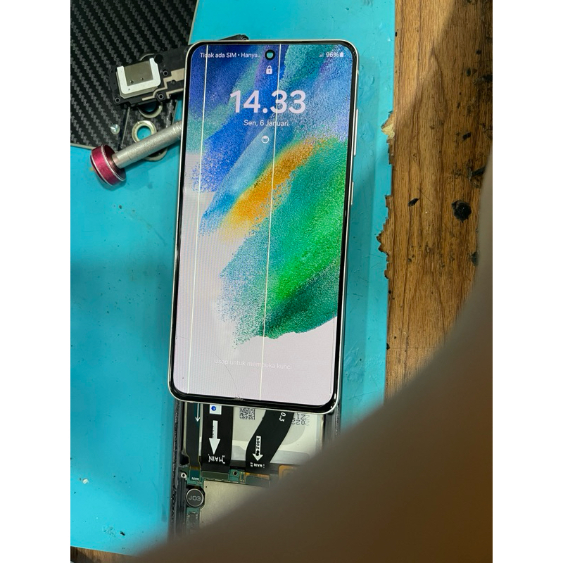 LCD S21 FE original copotan
