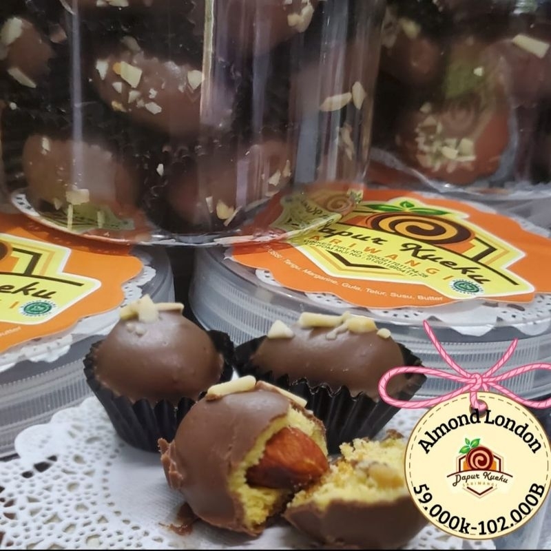 

Kue almond London / Kue lebaran premium Bandung