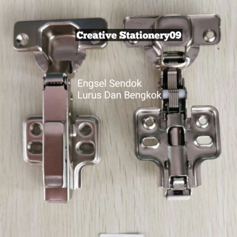 Engsel SENDOK MINI LURUS BENGKOK / Engsel MINI Lemari Laci