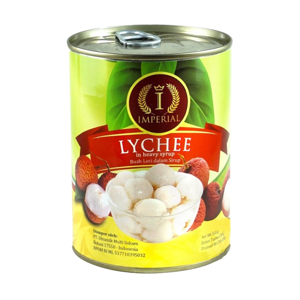 

Imperial buah leci dalam sirup kaleng 565 gram