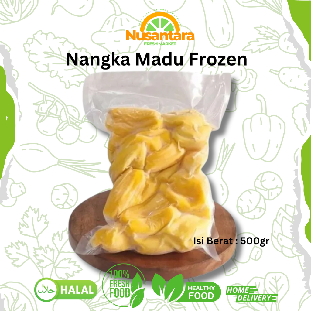 

Nangka Madu Frozen Manis 500 gr - Nangka Beku