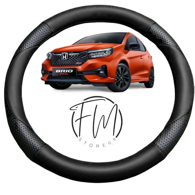 sarung stir mobil, cover stir mobil Brio,jazz