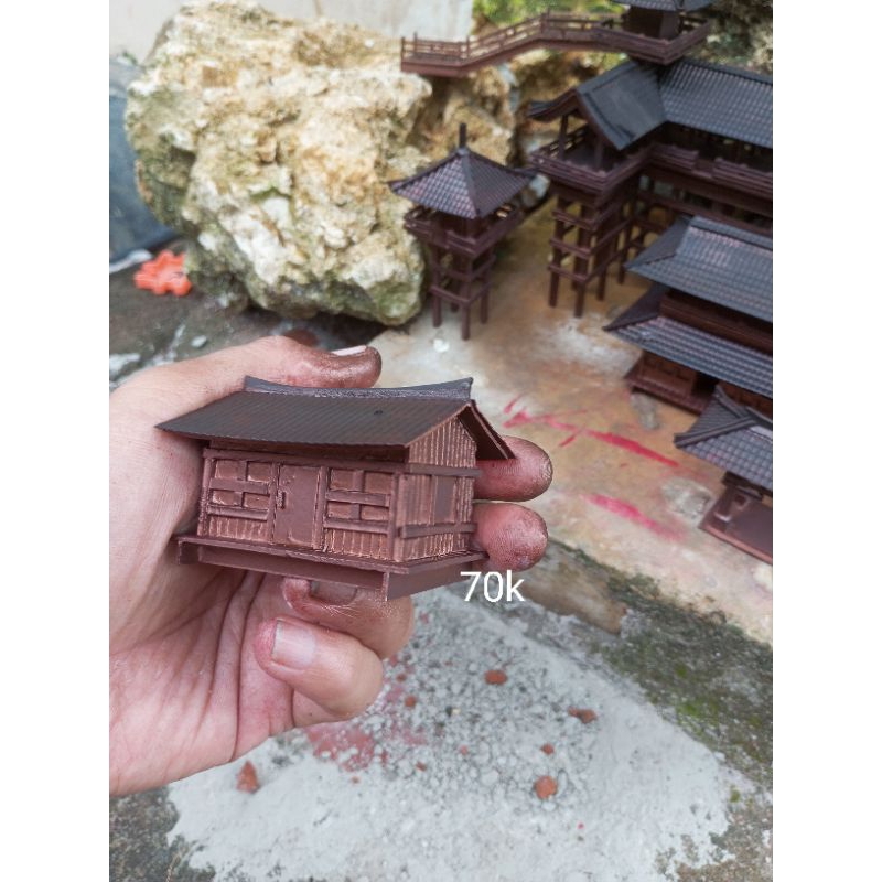 miniatur rumah jepang