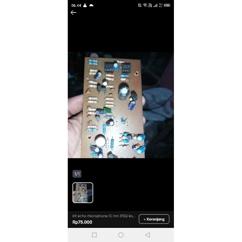 kit echo pantul Chamber Long rate audio vokal...