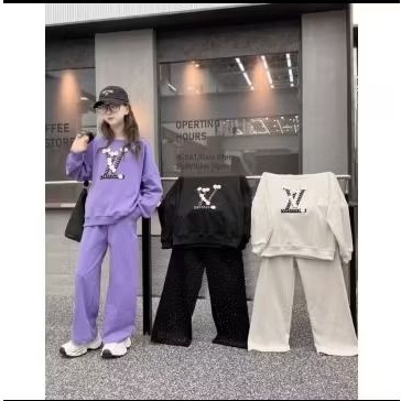 setelan anak switer branded LV  blink 120-160