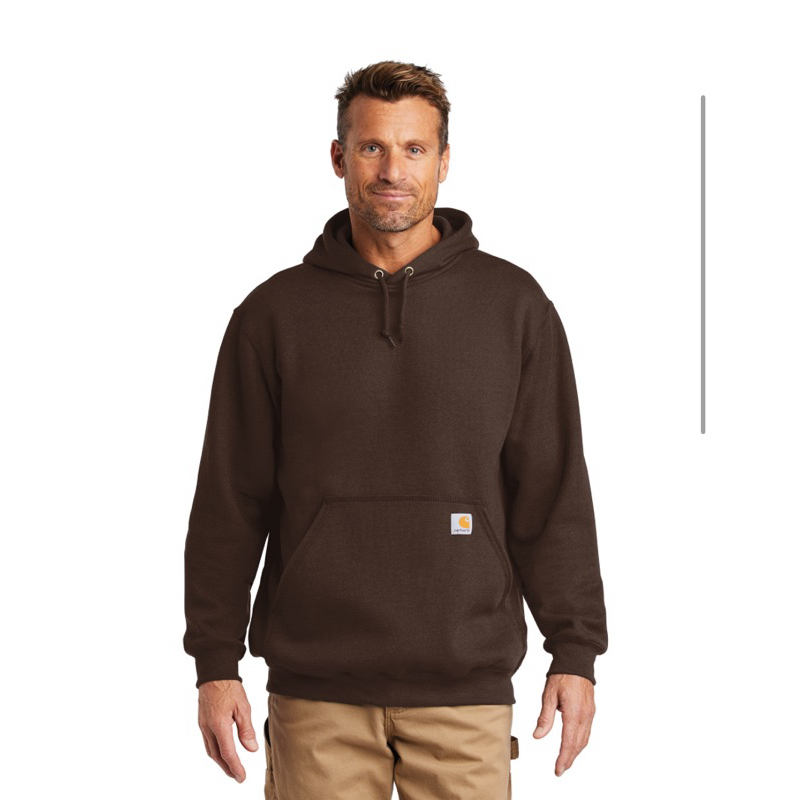 hoodie carhartt dark brown