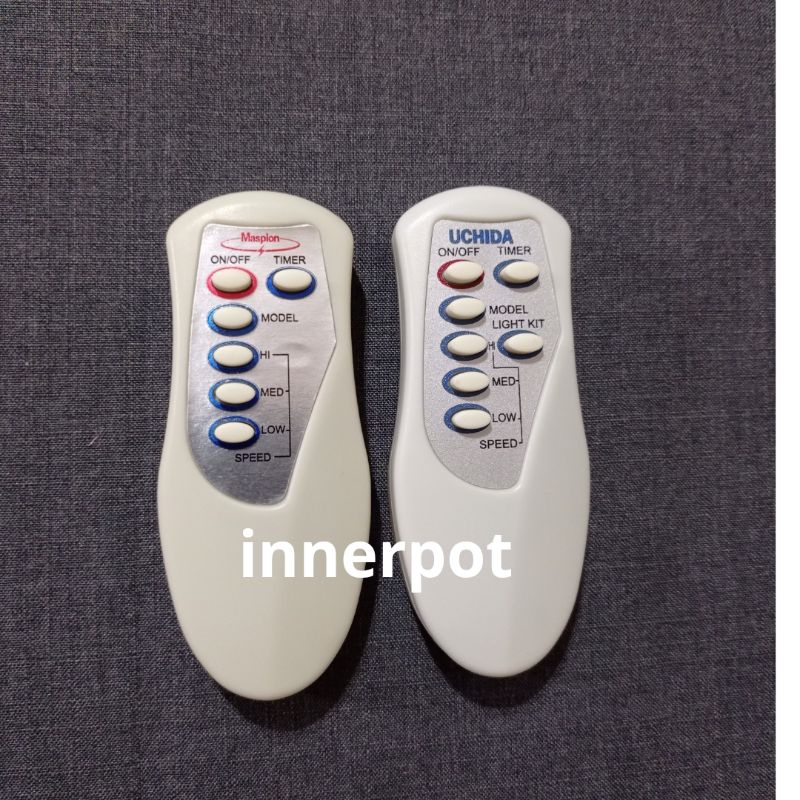Remote control  kipas angin ceiling fan Maspion Uchida original
