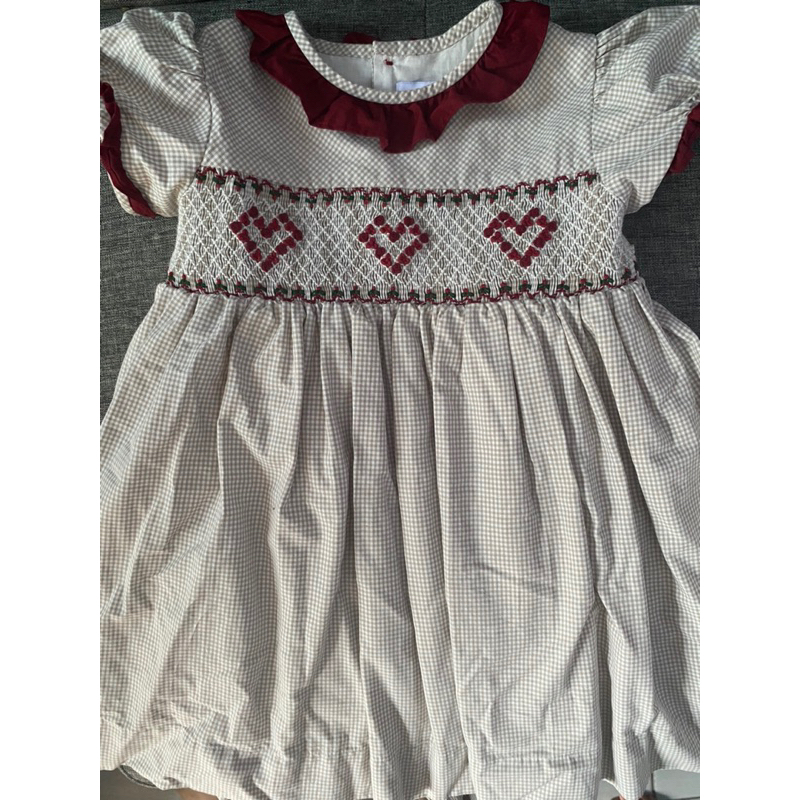 smocked dress dearGG dear gg preloved