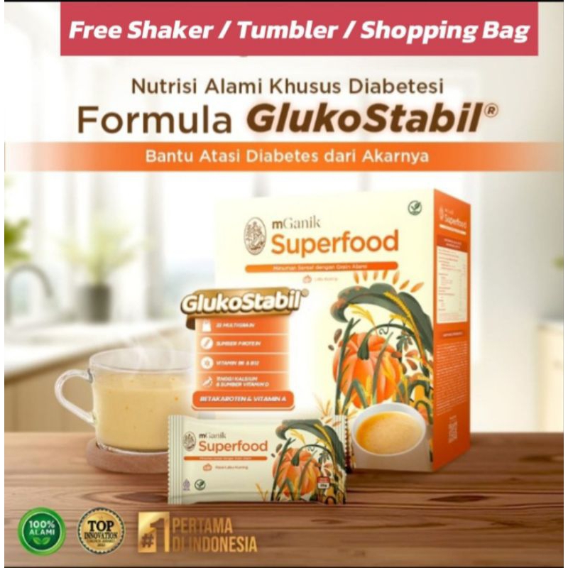

mGanik Superfood isi 20 Sachet