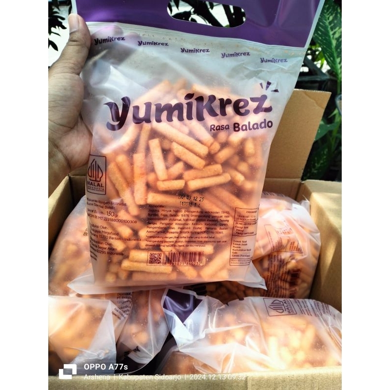 

Yumikreezz stik balado 150Gr