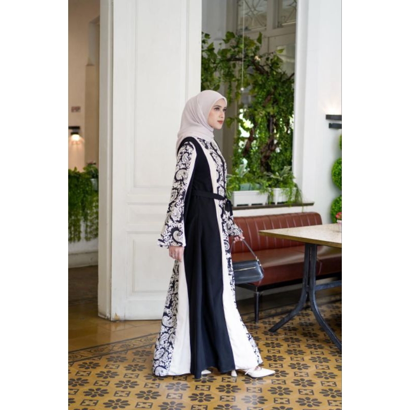 Abaya Novie / Abaya Saudi / Abaya Arab / Abaya Hitam / Abaya Motif