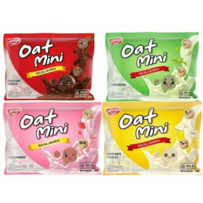 

Naraya oat mini berat 180g