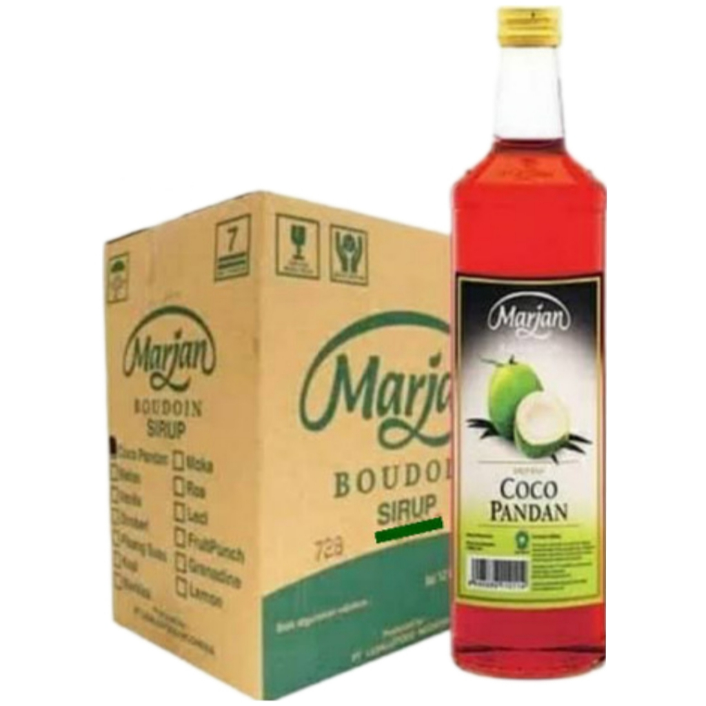 

Marjan Sirup Rasa Coco Pandan 460ml (1 dus/12 botol)