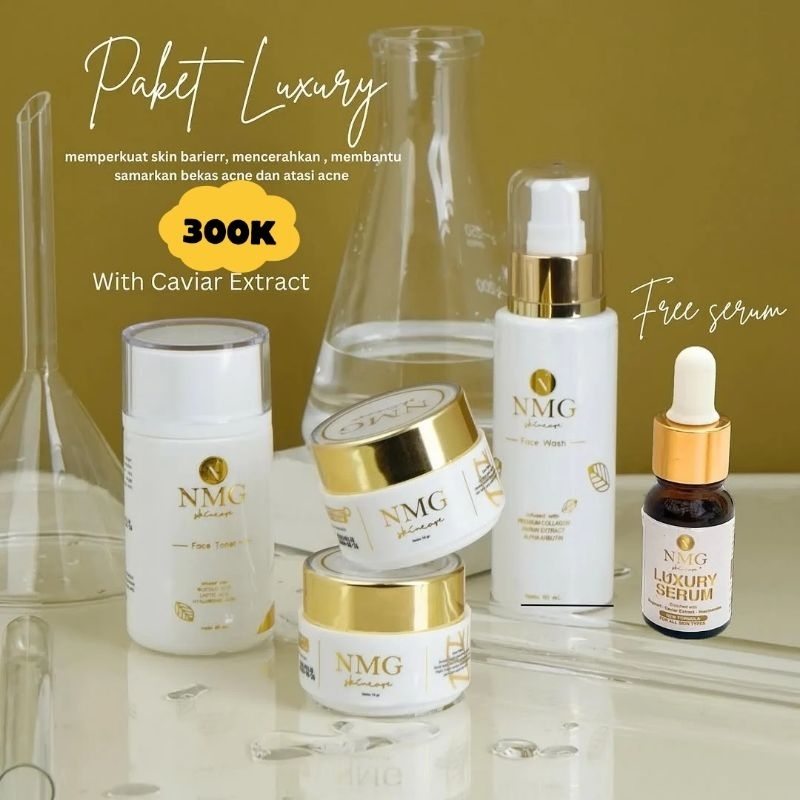 NMG Skincare Luxury Set Wajah Halus & Glowing Merona