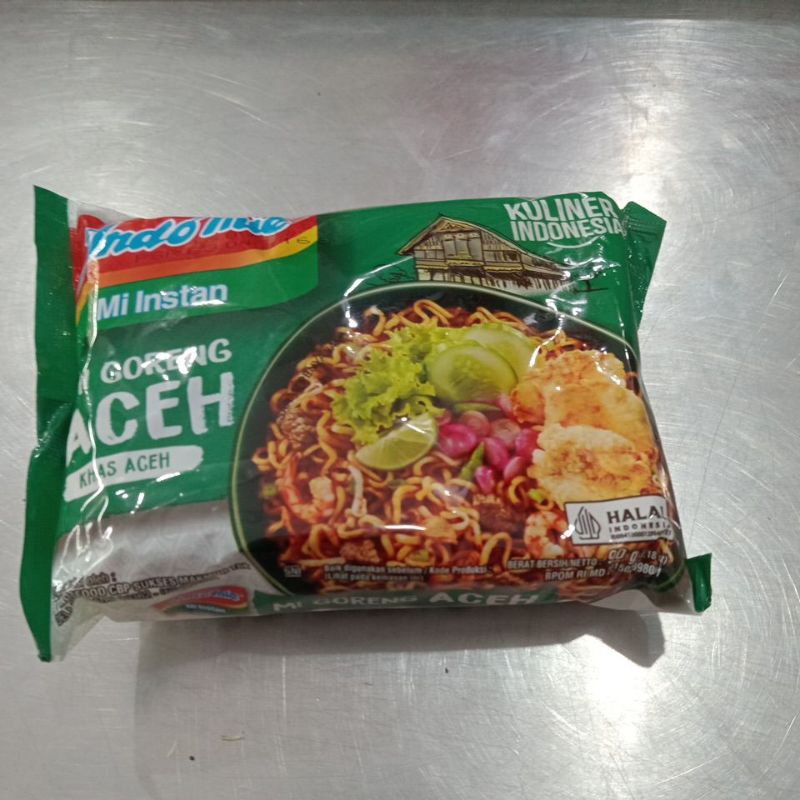 

Indomie Mi Instan rasa mi goreng aceh khas aceh 90g/pcs
