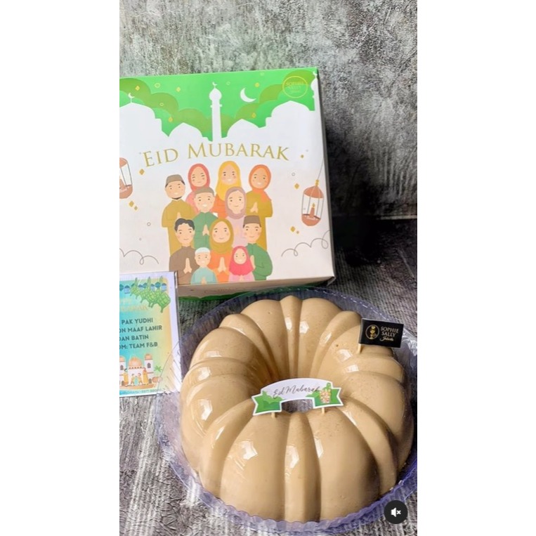 

PUDDING COFFEE 20cm - Hampers Idul Fitri / Paket Lebaran - READY