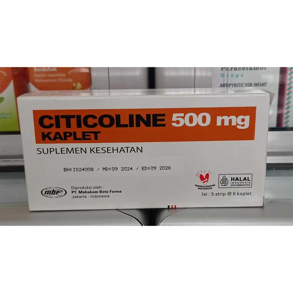 CITICOLINE 500 MG KAPLET MBF