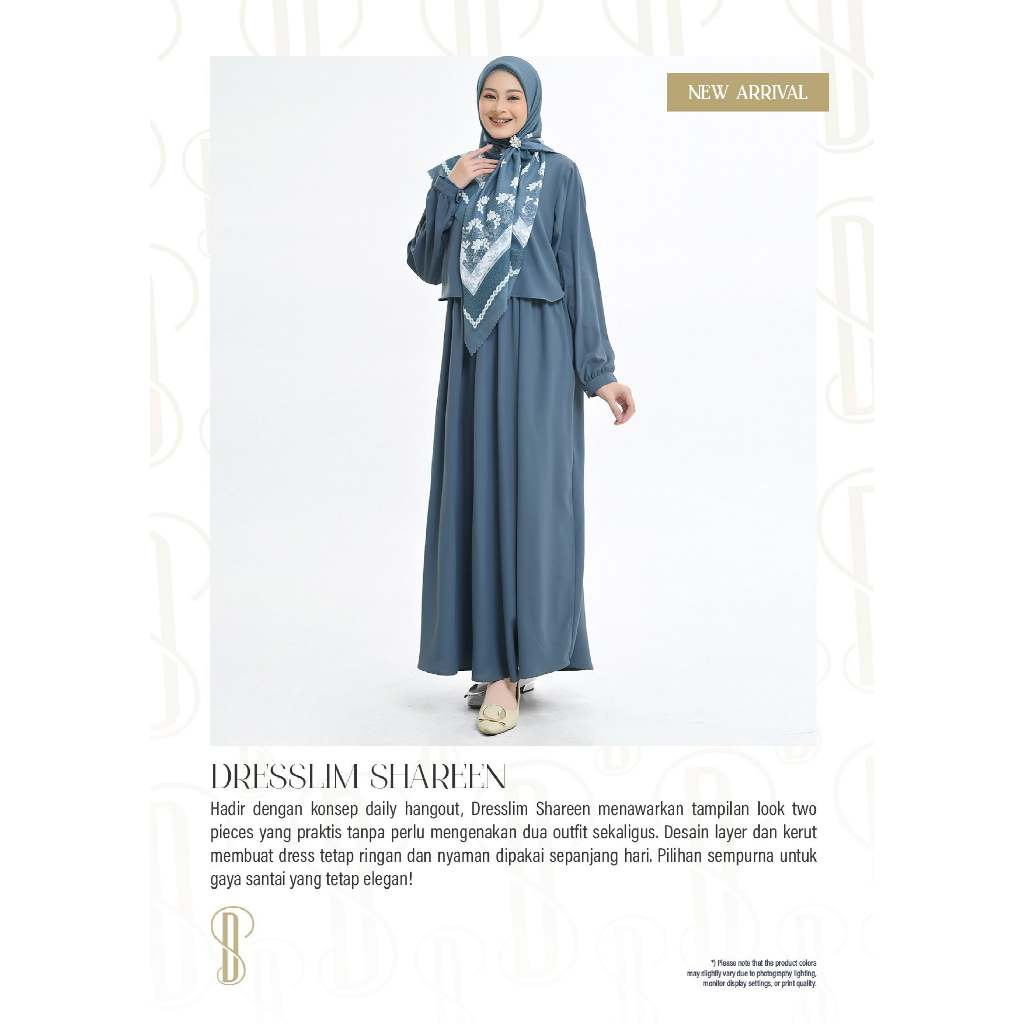 RABBANI ORI - New Dresslim Gamis Dewasa Rabbani Ori Dresslim Shareen