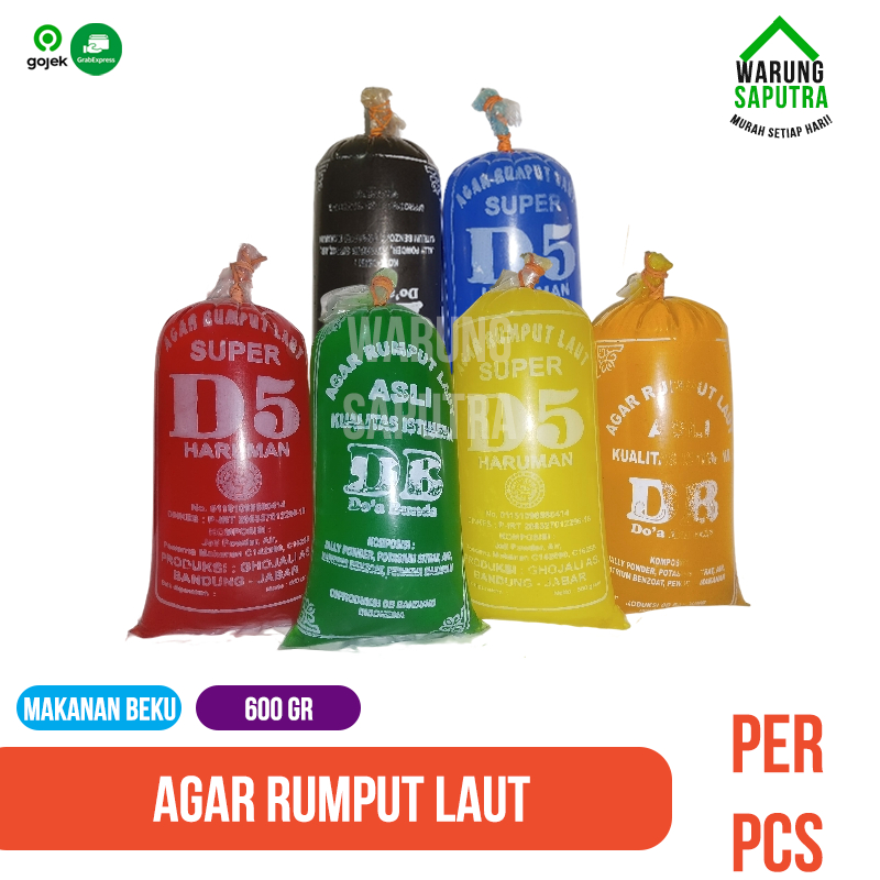 

Agar - Agar Rumput Laut Cocok Untuk Es Buah per pcs