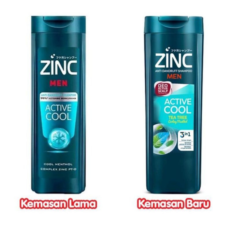 Zinc Men Active Cool Shampoo