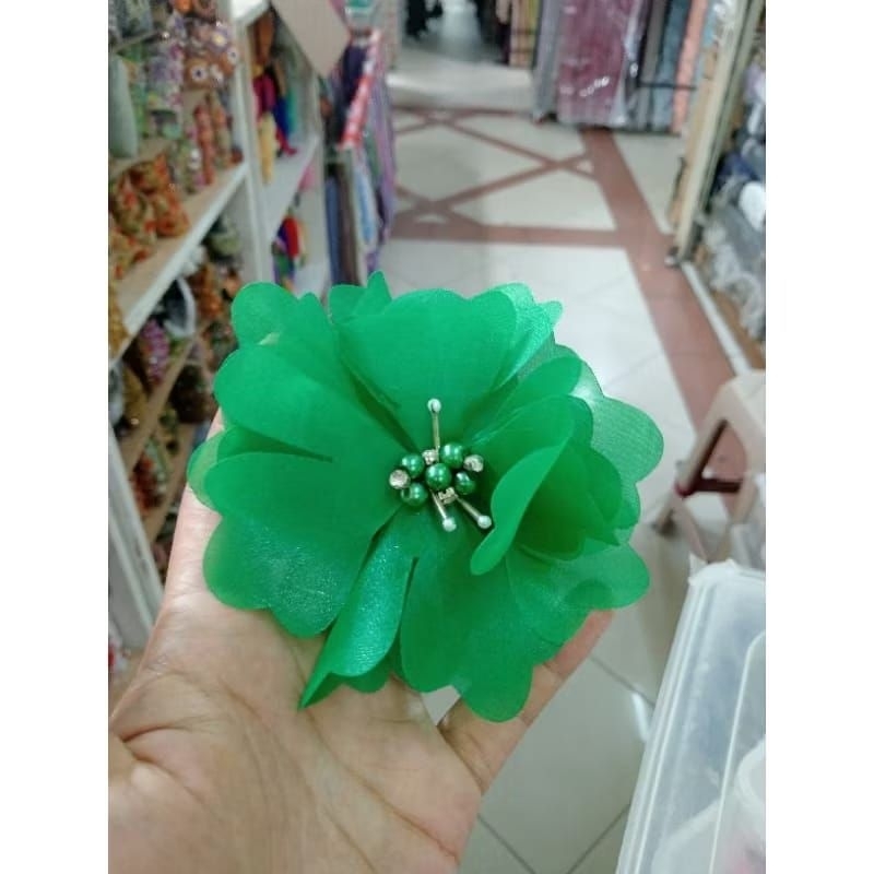 BUNGA ORGANZA BUNGA 3D