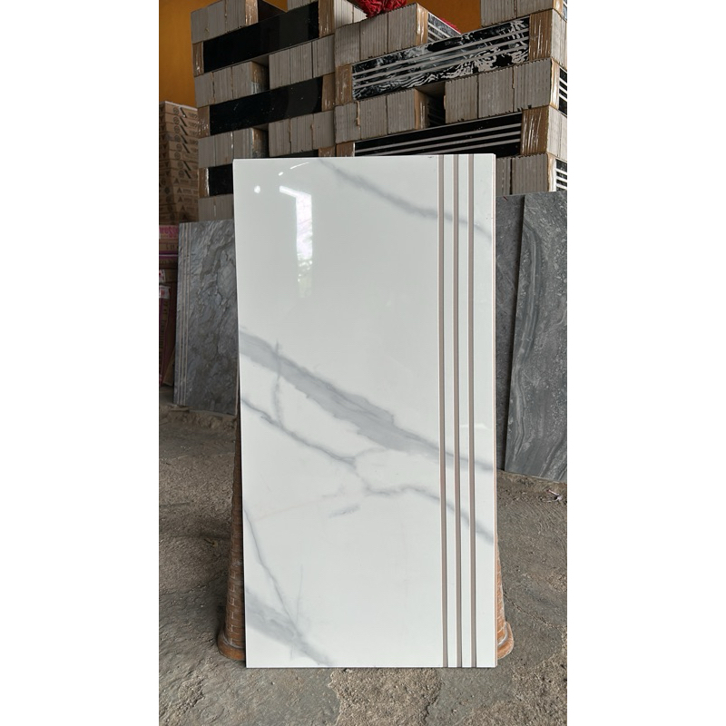 Granit tangga custom motif 30x60