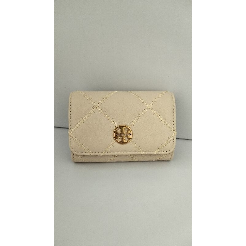 Tory Burch TB Willa Card Case -Tempat Kartu Dompet Kartu