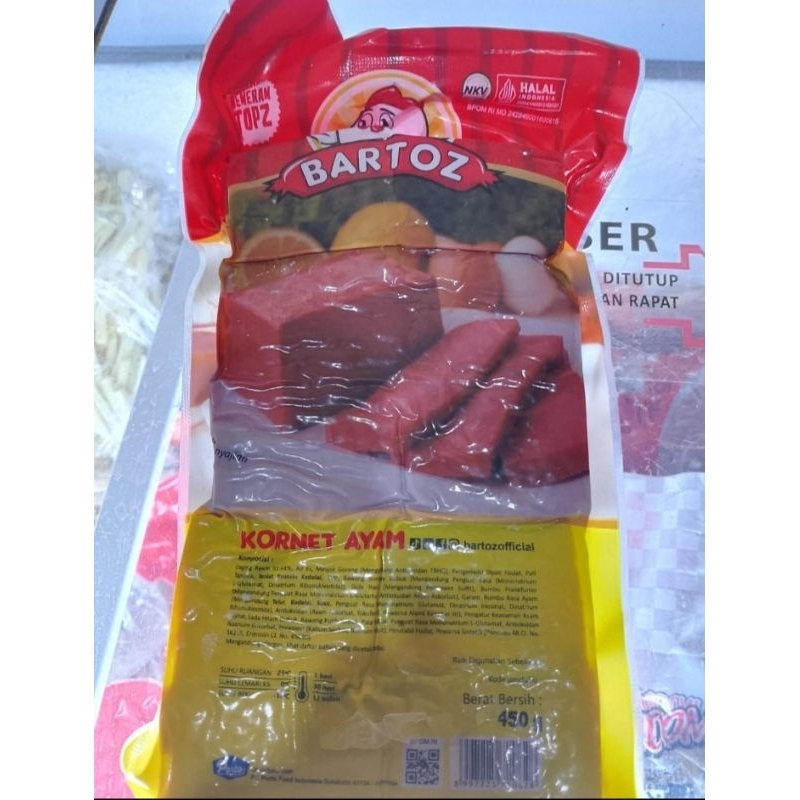 

Bartoz Kornet Ayam. 450Gr